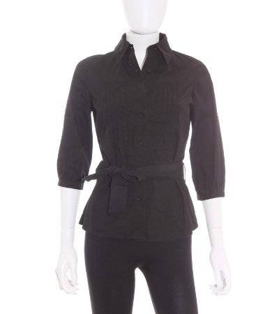 camisa mujer stradivarius de manga francesa en negro de segunda mano 5ce0f058067f6 1