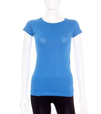 camiseta mujer lefties basica en azul de segunda mano 5cdeae93c9540 1