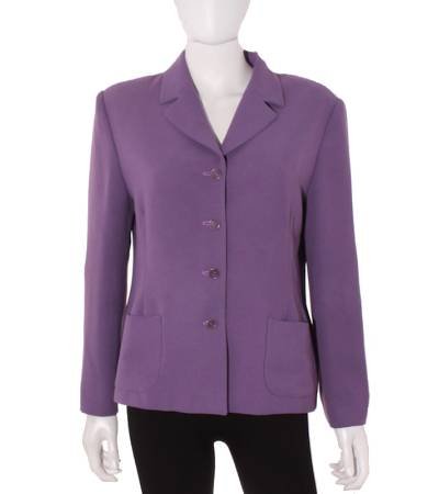 chaqueta mujer miguel gil en color lila de segunda mano 5cdea34379f46 1