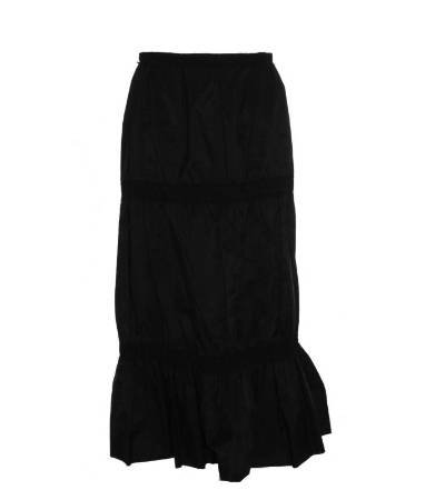 falda larga mujer roberto merino en negro con encaje 5cdf9c6627f60 1
