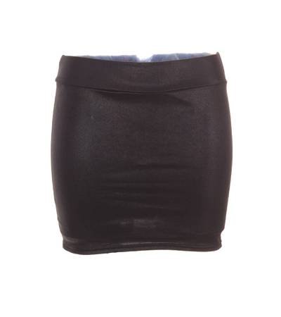 falda mujer ajustada en color negro de tejido elastico de segunda mano 5cdfa147e49a3 1