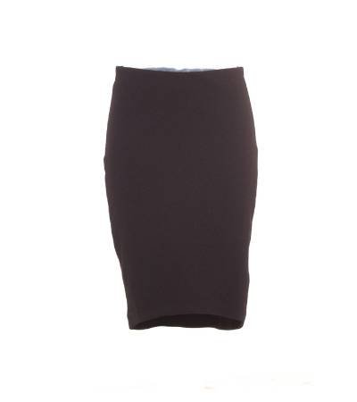 falda mujer hm de tubo medio larga en negro de segunda mano 5cdfa3d95e056 1