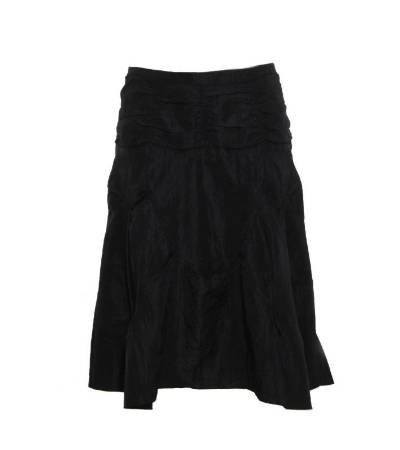 falda mujer ricardo santiago de raso en negro de segunda mano 5cdfa67d37ad4 1