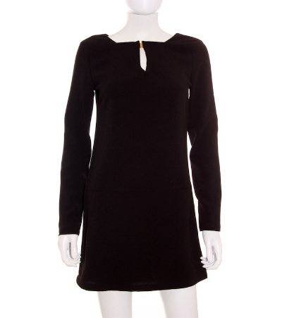 vestido mujer lefties en negro entallado barato online de segunda mano 5cdfb6e409ff1 1