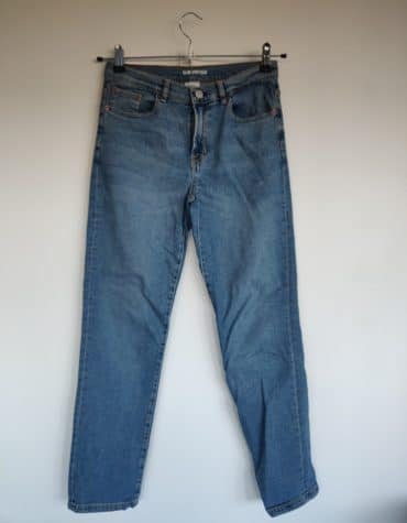 Zara. Pantalón vaquero azul slim Vintage. NUEVO